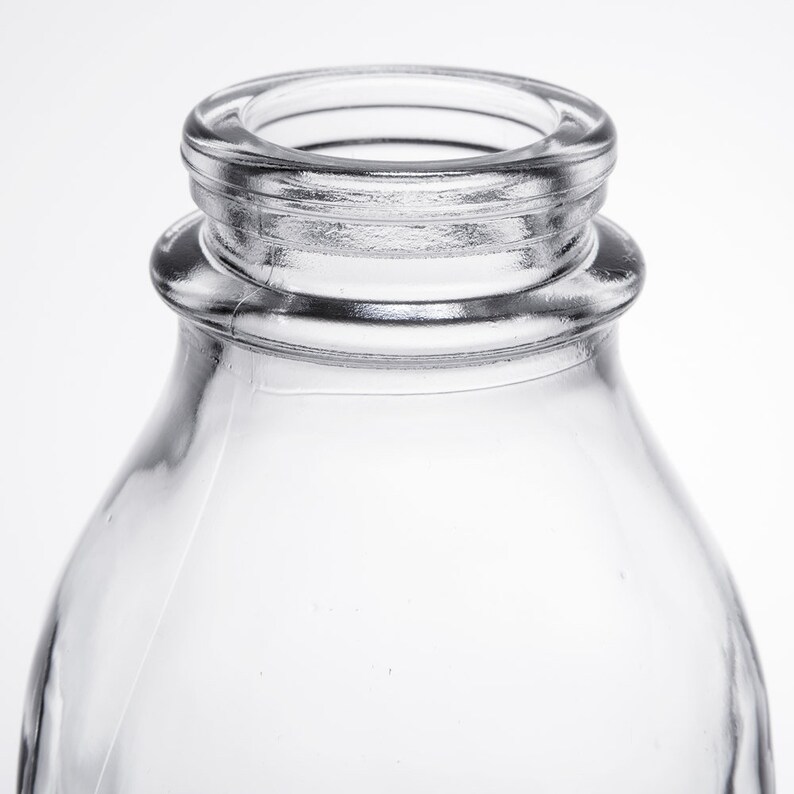 Glass Milk Bottle 32 oz