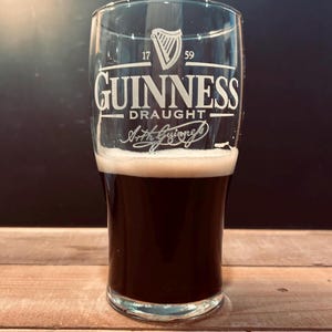 Guinness Perfect Pint Glass – 20 Oz New Design – Made In Ireland