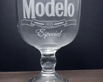 Modelo Especial Glass Schooner Goblet 36 oz