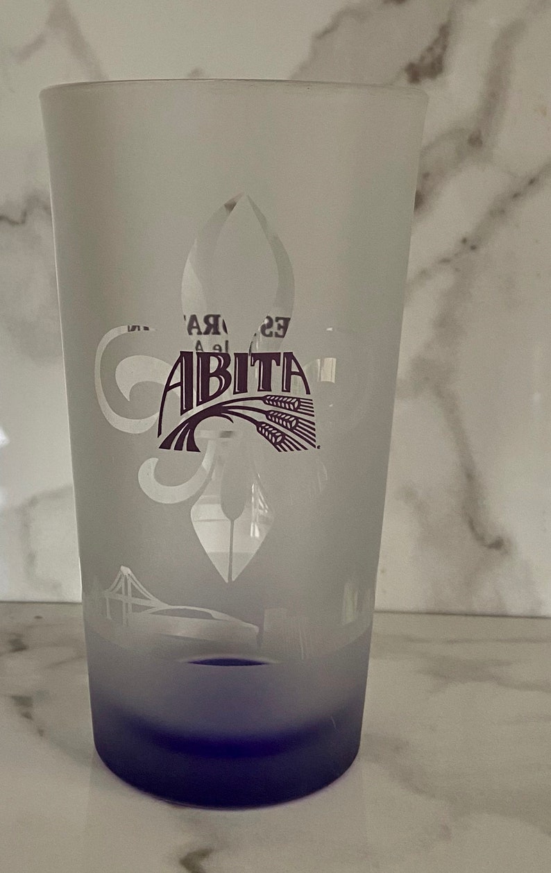 Abita Brewing Restoration Pale Ale Beer Glass Rare Vintage