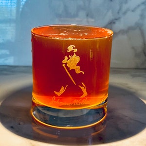 Personalized Johnnie Walker Whiskey Rocks Glass 12.5 oz image 1