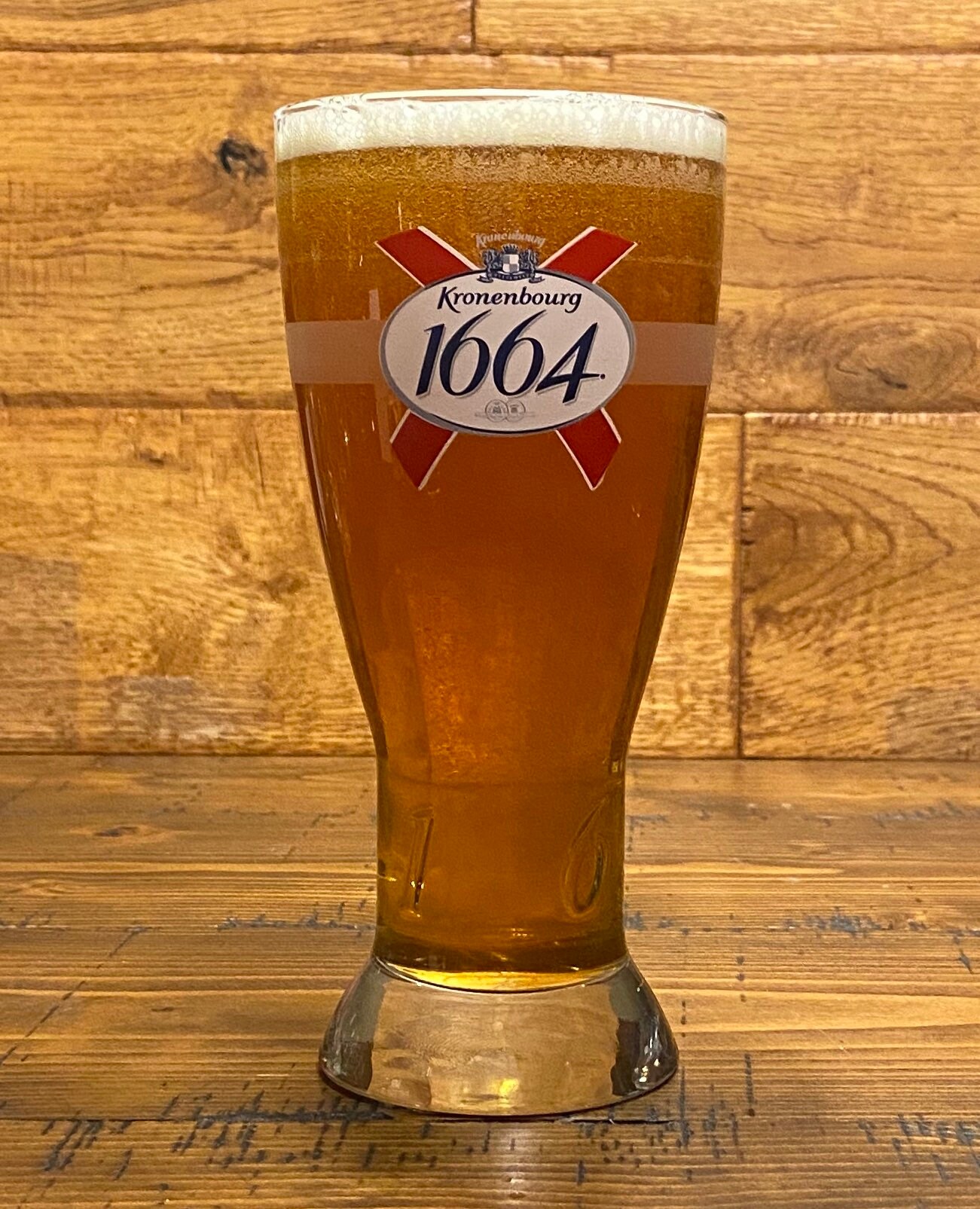 Kronenbourg 1664 Beer Pint Glass Etsy