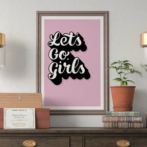 Let's Go Girls Shania Twain Art Print - Etsy