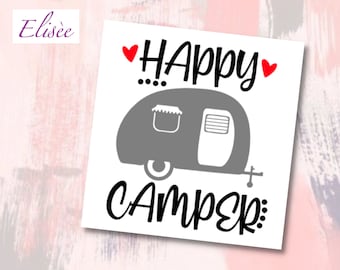 VINYL DECAL_QUOTE_CAMPING, lettering, Camping, Camper, stickers, name, stickers, labels,, labeling