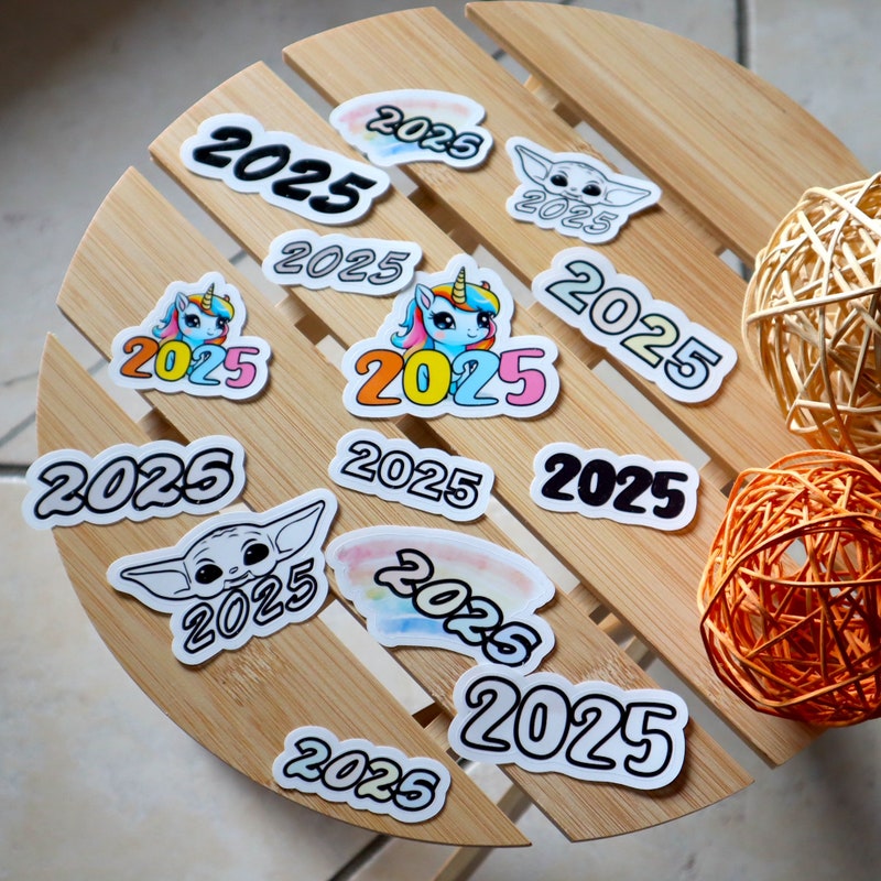 2025 Stickers Etsy
