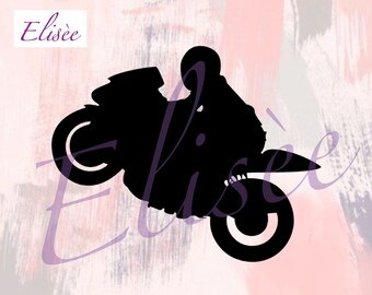 VINYL-AUFKLEBER_Motorrad, Superbike, Schriftzüge, Aufkleber, Name, Sticker, Biker, Beschriftung