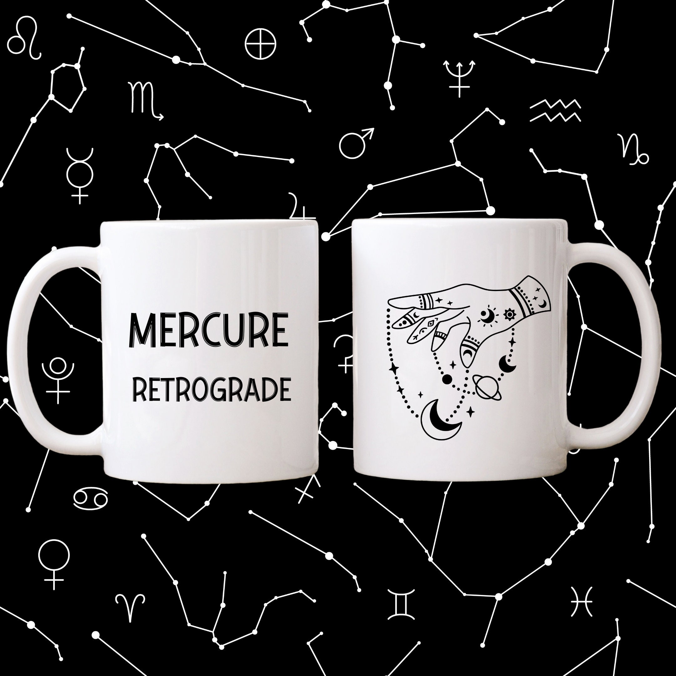 Mug Mercure Rétrograde Main Magique