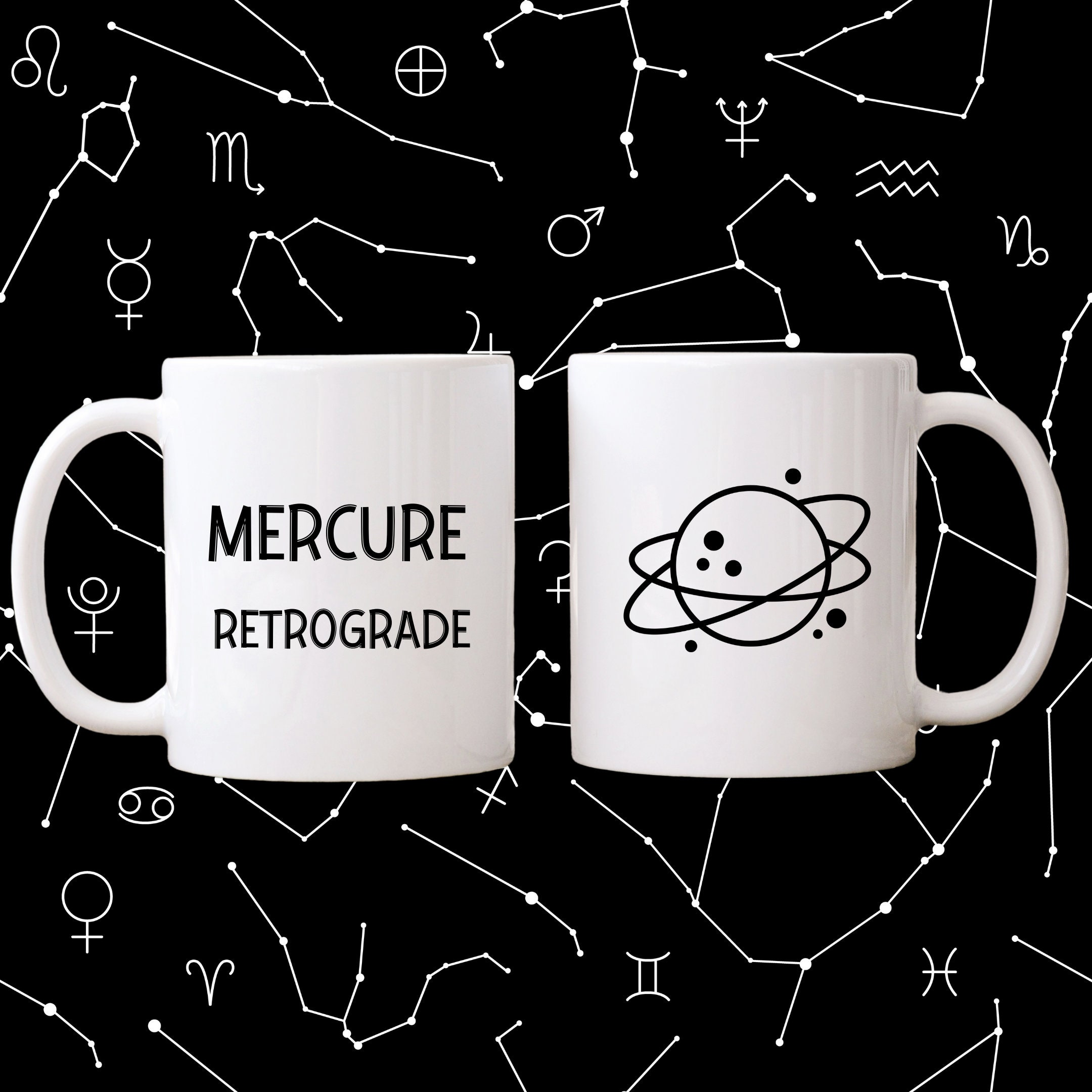 Mug Mercure Rétrograde Planète Magique