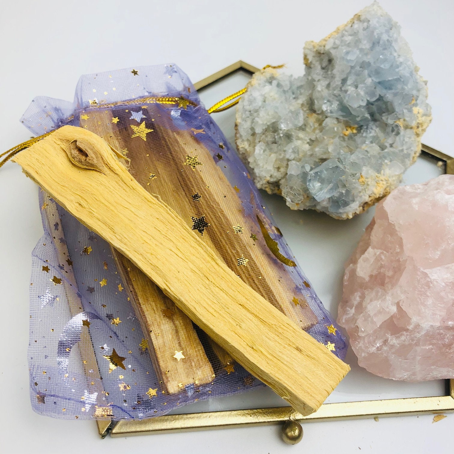 4 Bâtons de Palo Santo Rituel Purification