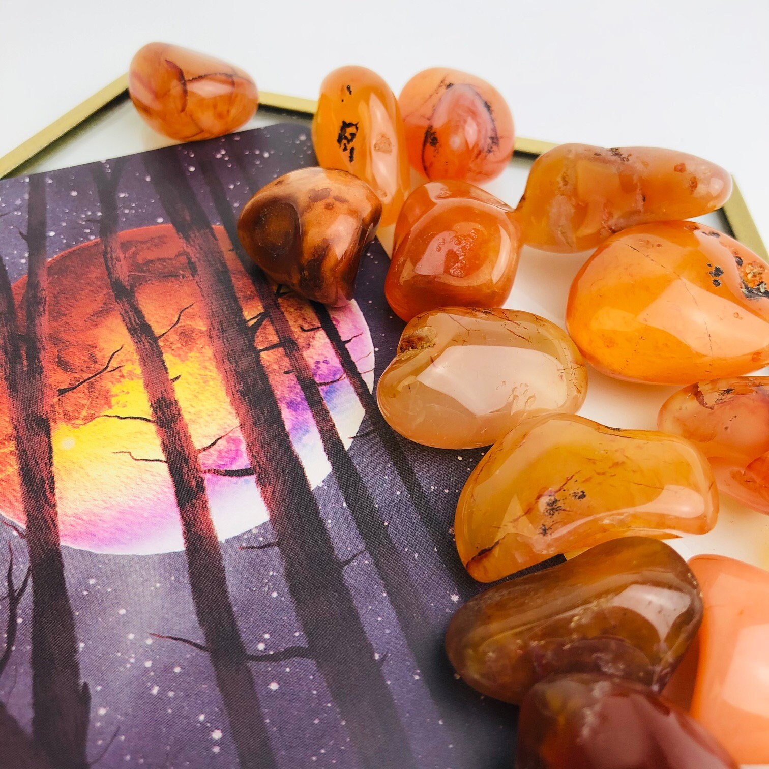 Cornaline Pierre Roulée