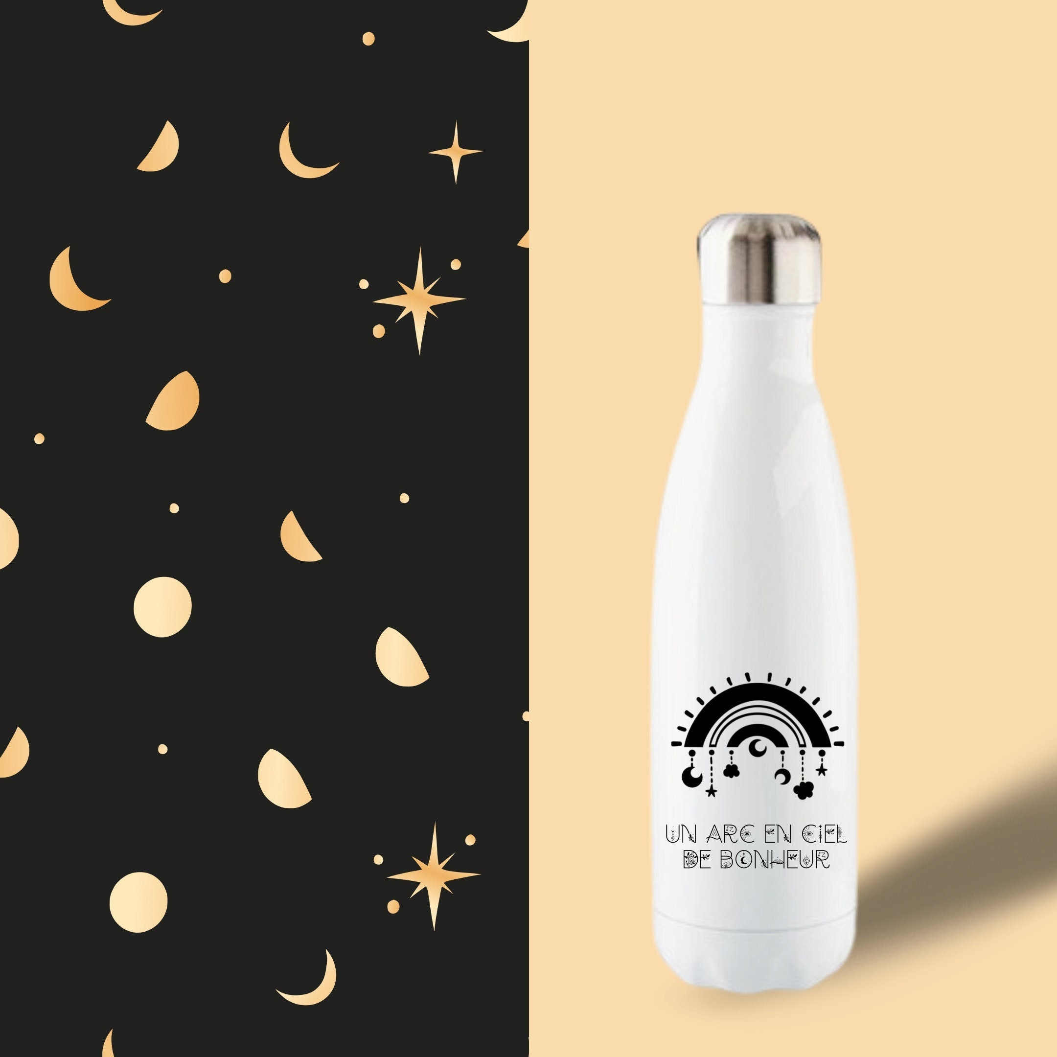 Bouteille Un Arc en Ciel de Bonheur