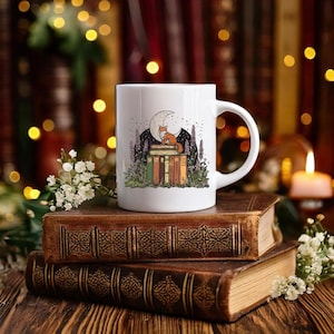The Fox Chronicles Ceramic Mug - Reader Mug - Book Mug - Bookaddict Mug