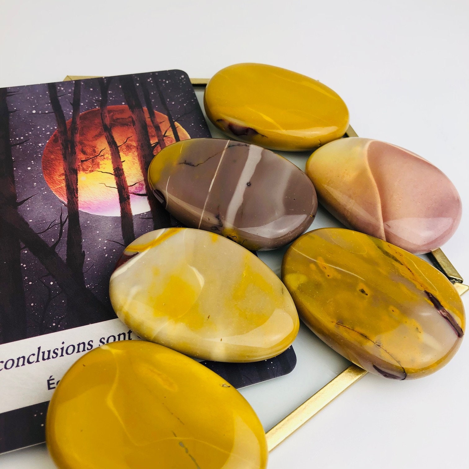 Galet Jaspe Mokaïte