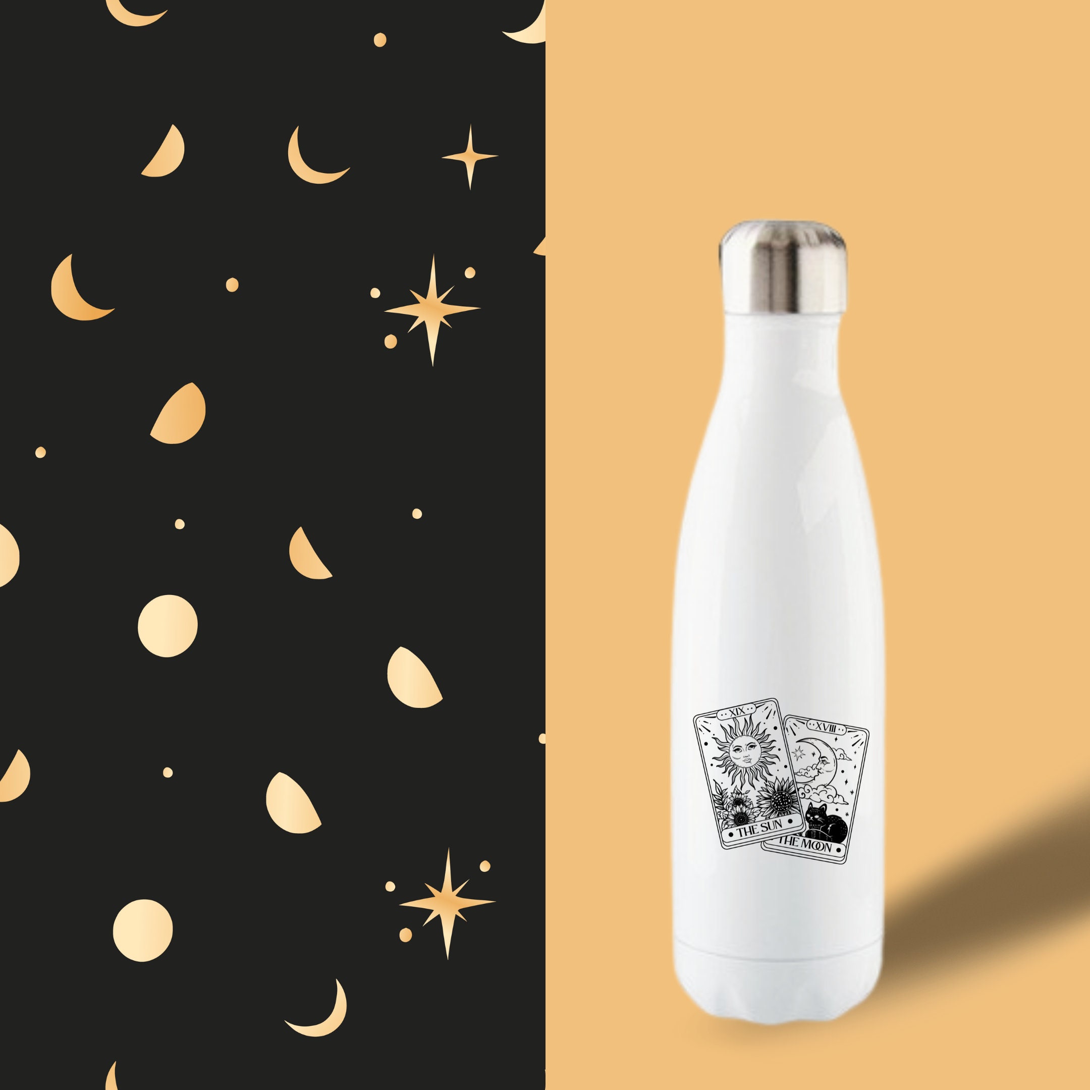 Bouteille Tarot The Sun Moon
