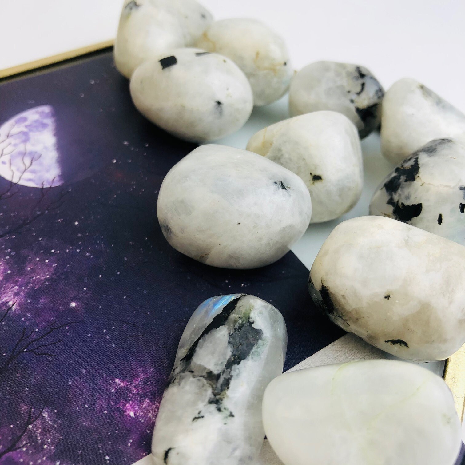 Péristérite Pierre Roulée