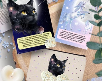 Animals of Light Positive Affirmation Cards - 32 Positive Affirmation Cards - Handmade Craft Cards