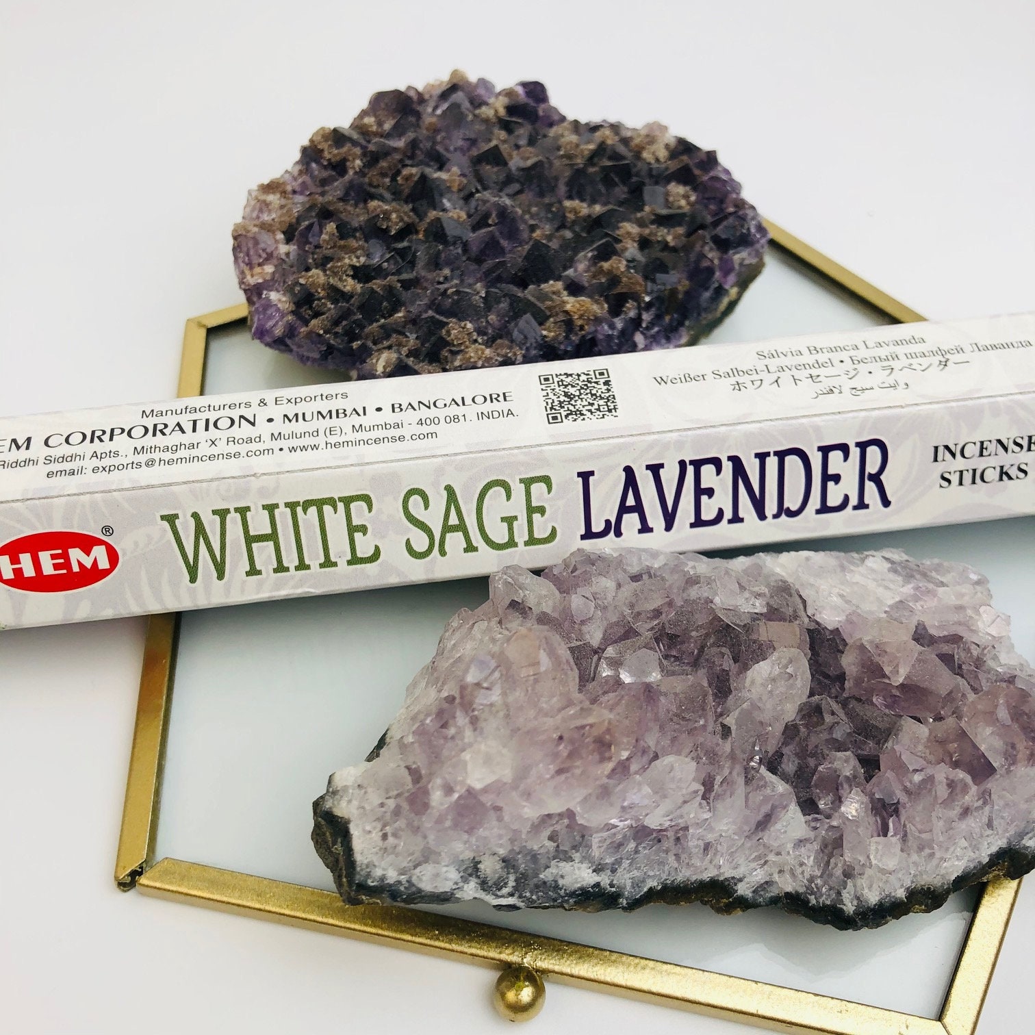 Encens Sauge Blanche et Lavande