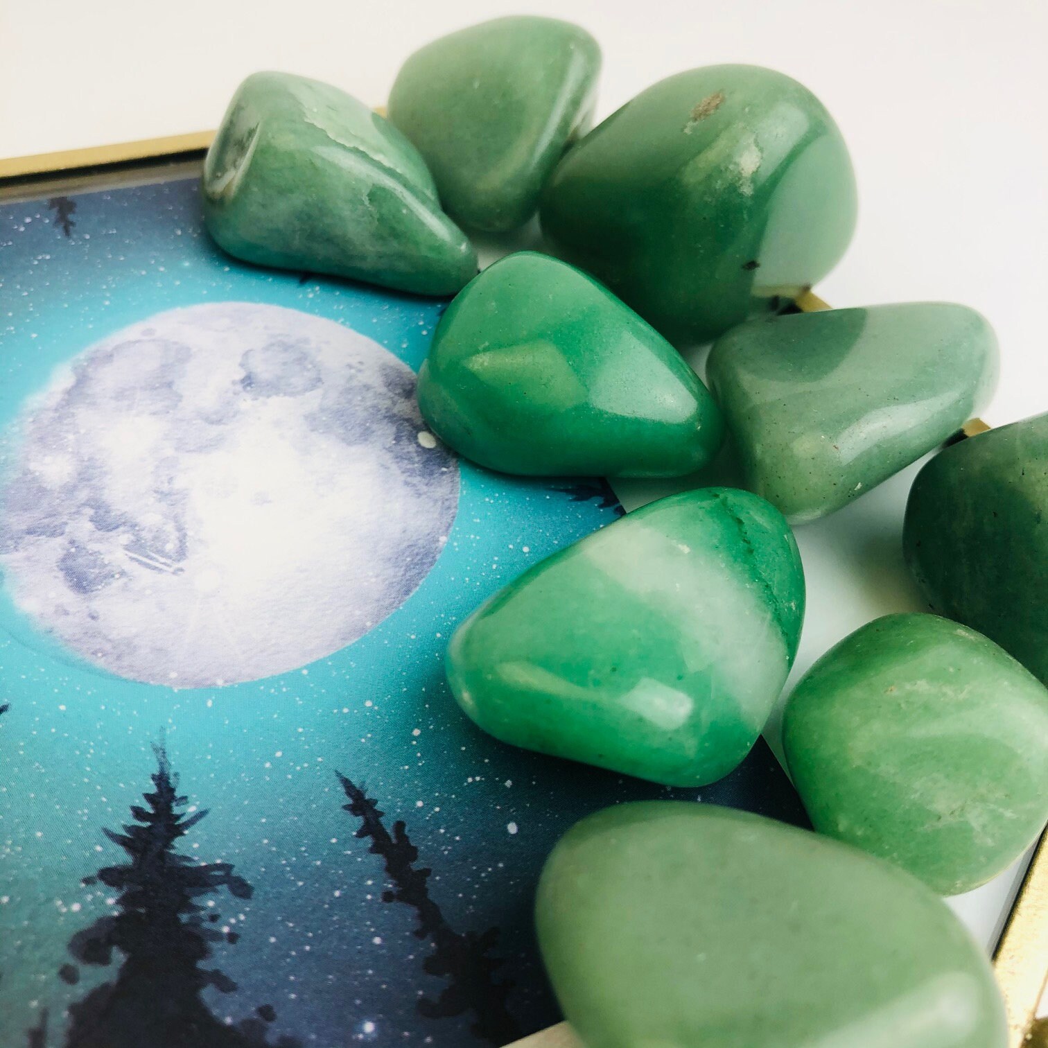 Aventurine Verte Pierre Roulée