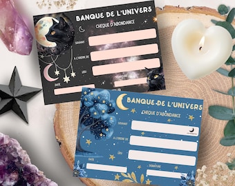 20 Abundance Checks to Make Your Wishes Come True - Moon Ritual - Abundance