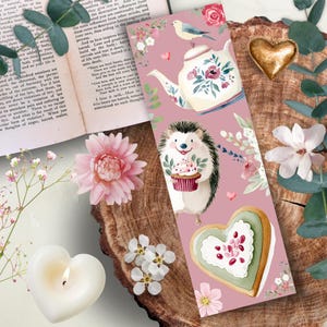 Cute Hour Bookmark for Book 250g Glossy Paper - Bookmark - Reading Bookmark