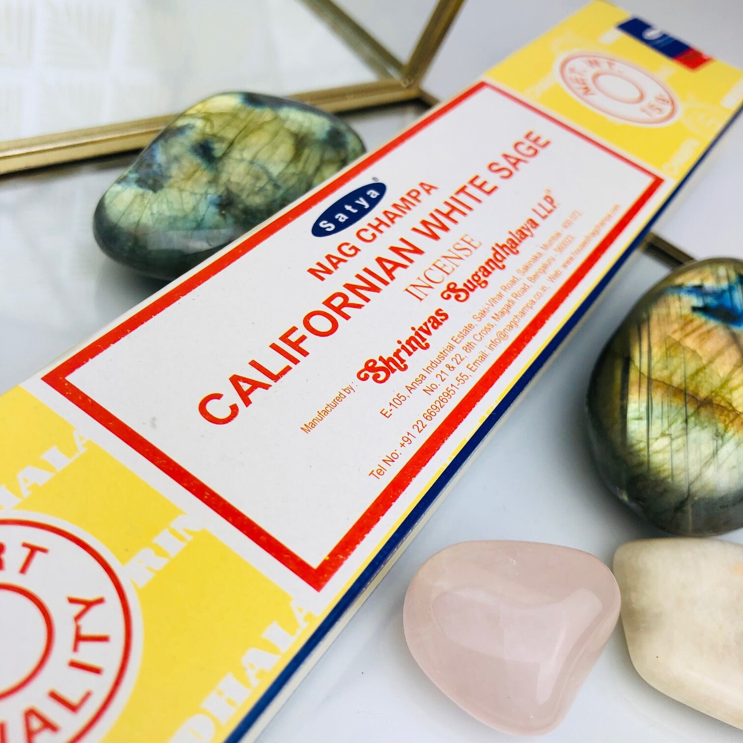 Encens Naturel Sauge Blanche Californie Satya