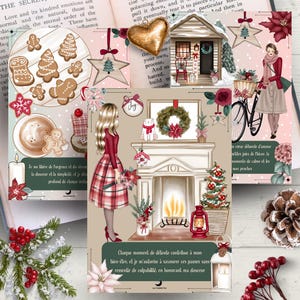 Gezellige en magische winterse positieve affirmatiekaarten – 32 wellnesskaarten | Persoonlijke ontwikkeling, Oracle, Les Moonettes