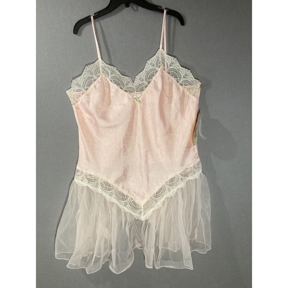 Vtg NWT Lingerie Set 80’s Jaclyn Smith Nightie & … - image 3