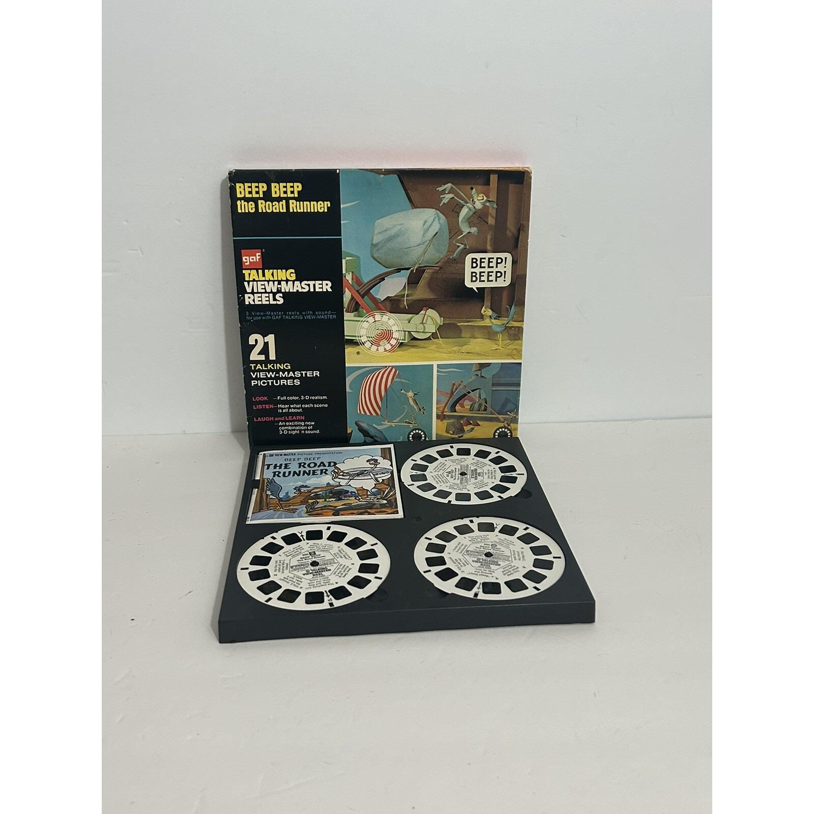 ヴィンテージ トーキングビューマスター・リール グランドキャニオン Gaf Vintage B619 Prehistoric Animals Dinosaurs view-master 3