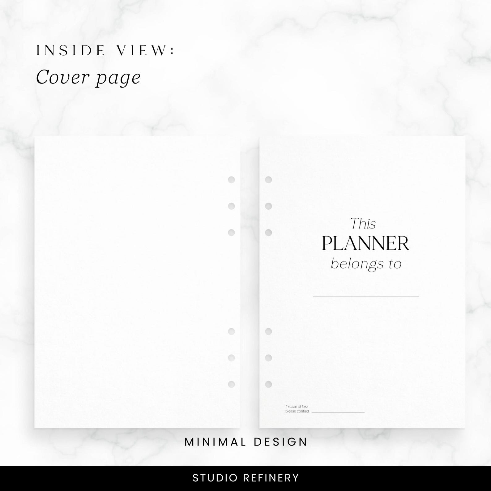 A5 Daily Dated Planner, Printable Planner Inserts, PDF Download - Etsy
