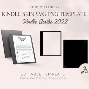 Kindle Scribe-klippfilsmall PNG SVG