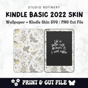 Kindle Basic 2022 Vintage Floral