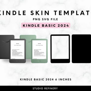 Kindle Basic 2024-skinnmall (PNG SVG)