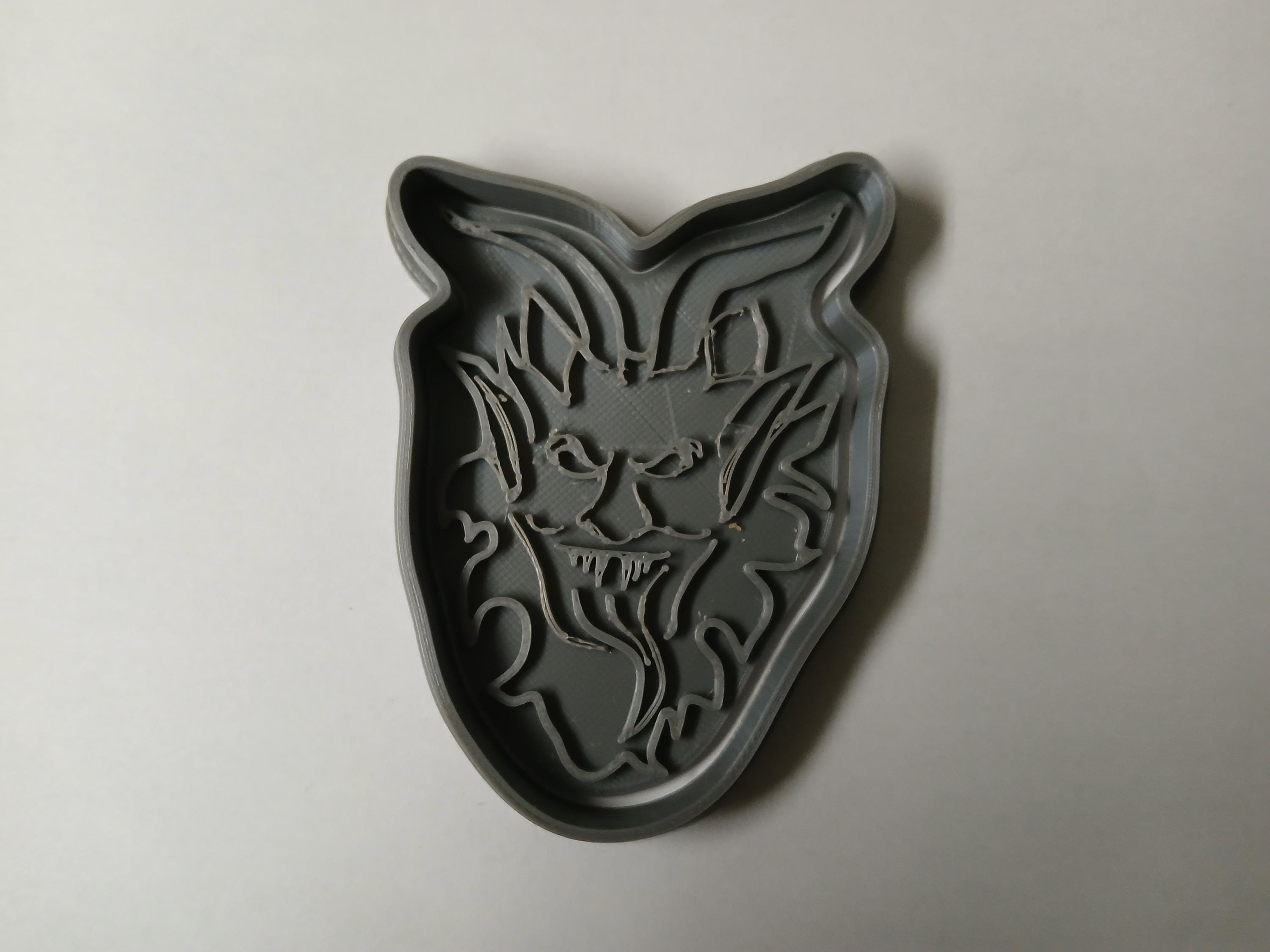 Krampus Goat Head Cookie Cutter - 4.75 Inch Copper Handmade Cutter For Holiday Baking (USA Made) - View #8