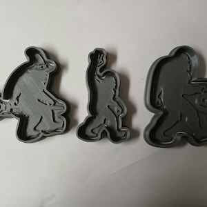 Bigfoot Halloween Cookie Cutters