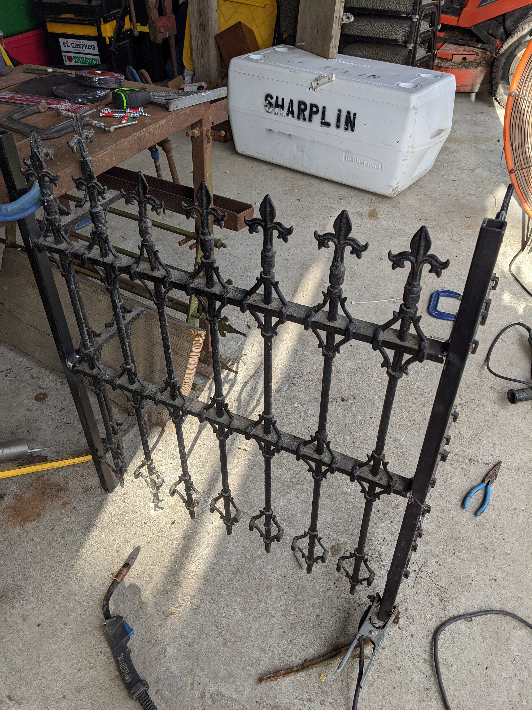 Wrought Iron Console Table - Etsy