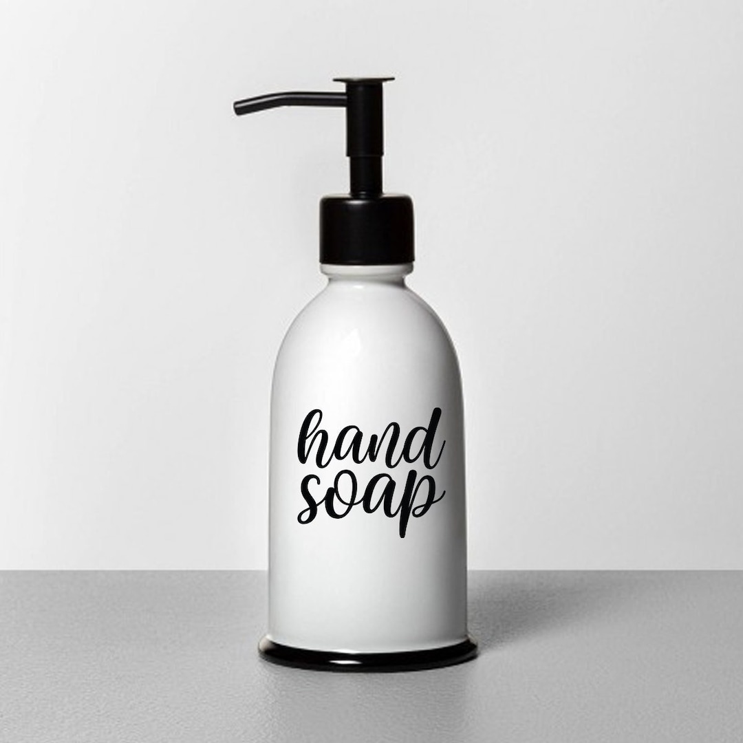 Hand Soap SVG, Soap Container Labels SVG, Laundry SVG, Organization