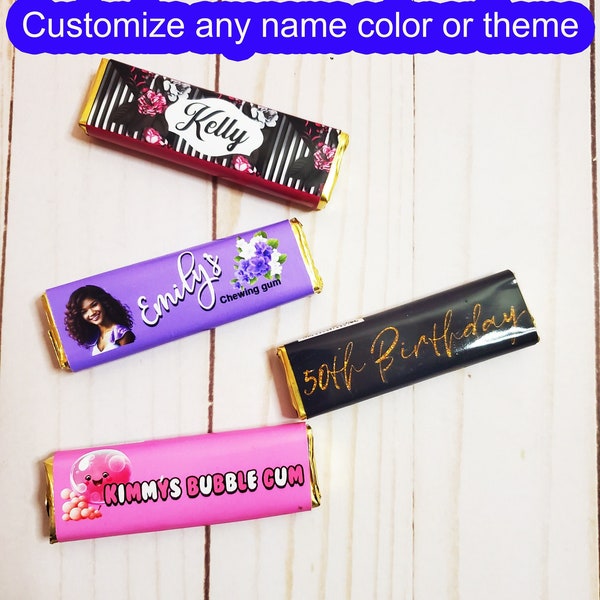 Bubble Gum Thank You Etsy