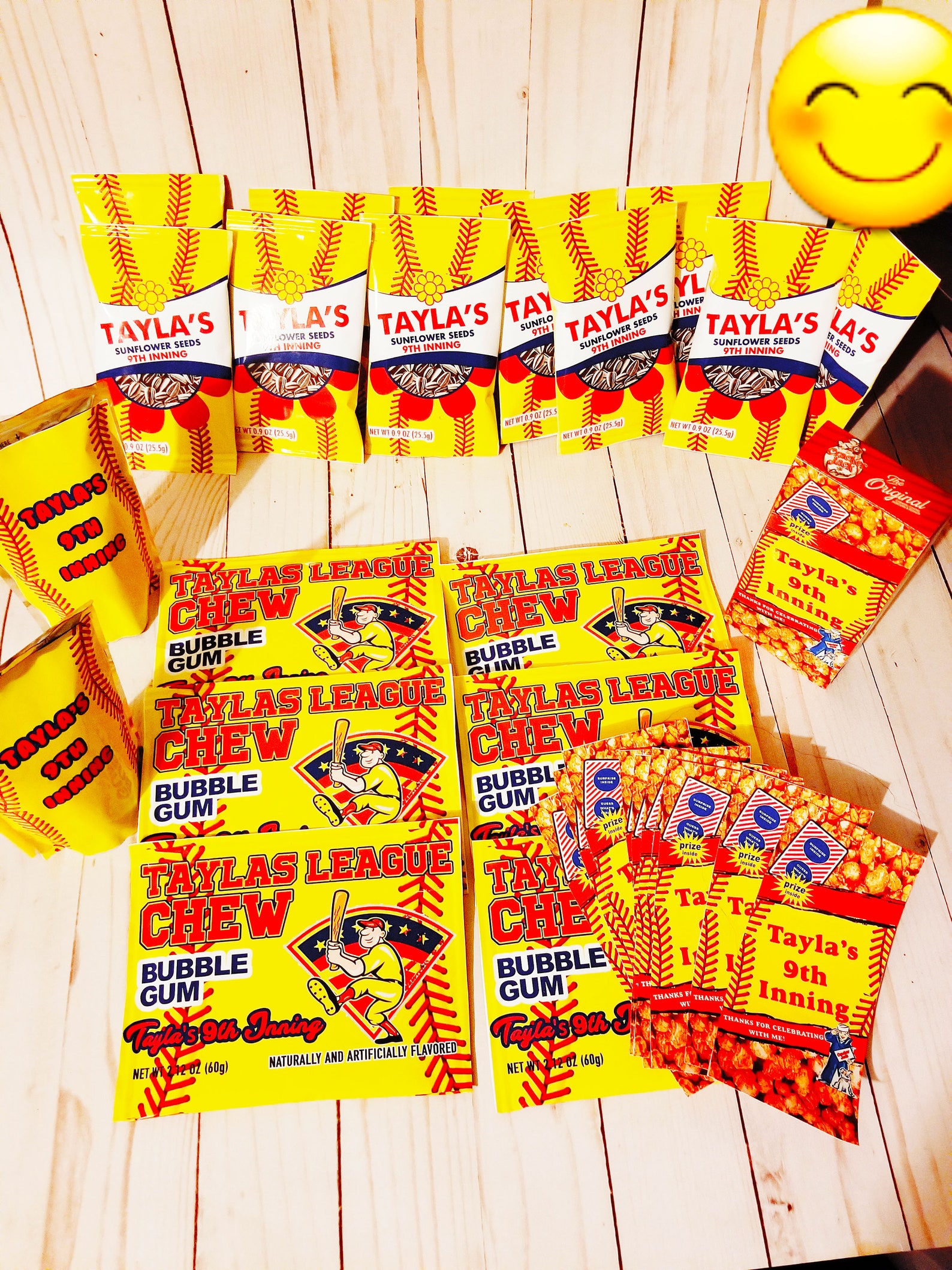 Baseball Party Favorsbaseball Birthdaybaseball Etsy