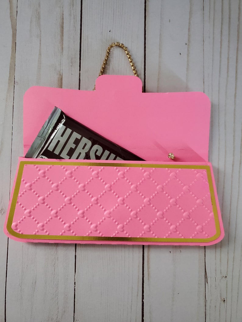 Chocolate Bar Purse Chocolate Bar Birthday Party Favorscustom Etsy