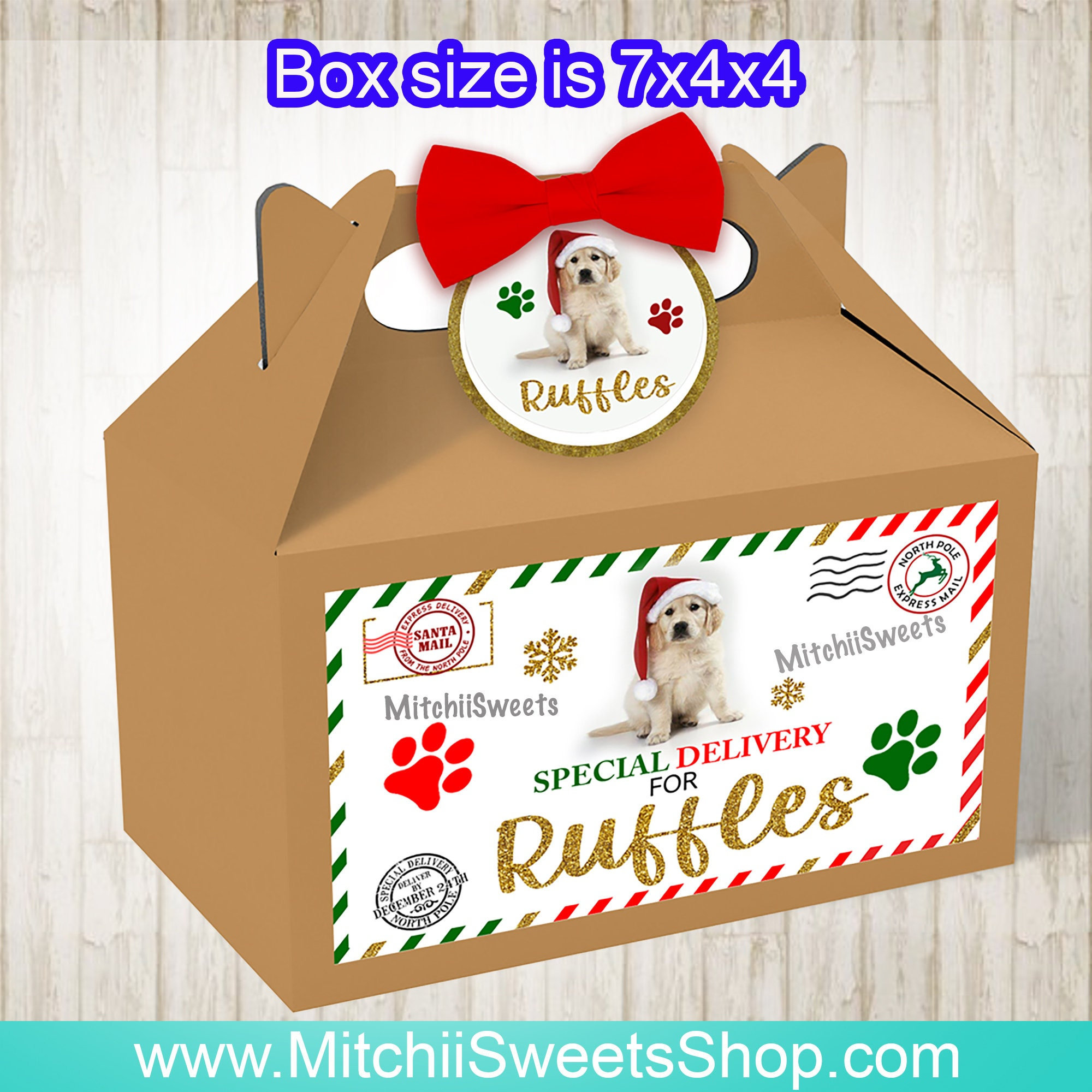 Dog christmas box sales