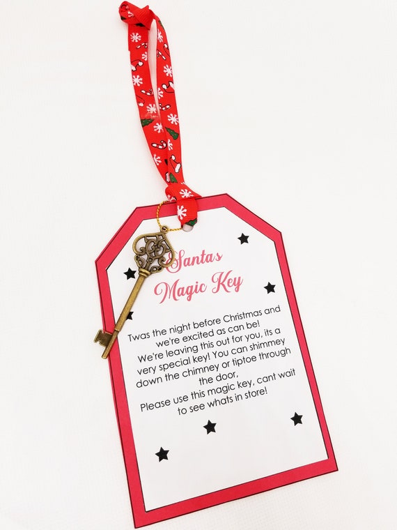 Santas Key- Santa magic key-Personalized Santa's Key- Christmas