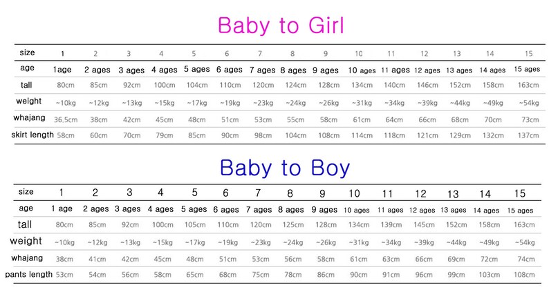 Hanbok Korean Traditional Hanbok Clothes Boy Boys Babies DOLBOK 1st Birthday Party \ud55c\ubcf5 1-14 AGEs etbo11