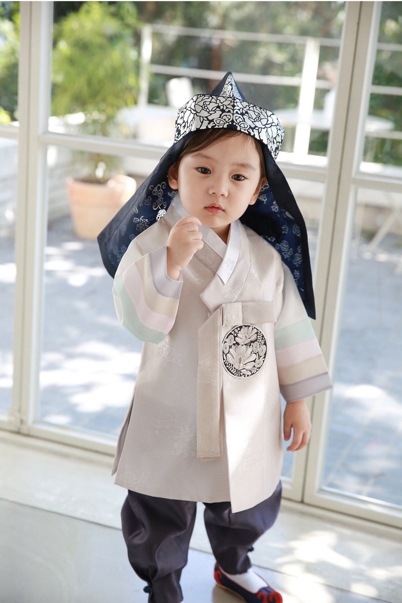Hanbok Korean Traditional Hanbok Clothes Boy Boys Babies DOLBOK 1st Birthday Party \ud55c\ubcf5 etbo13