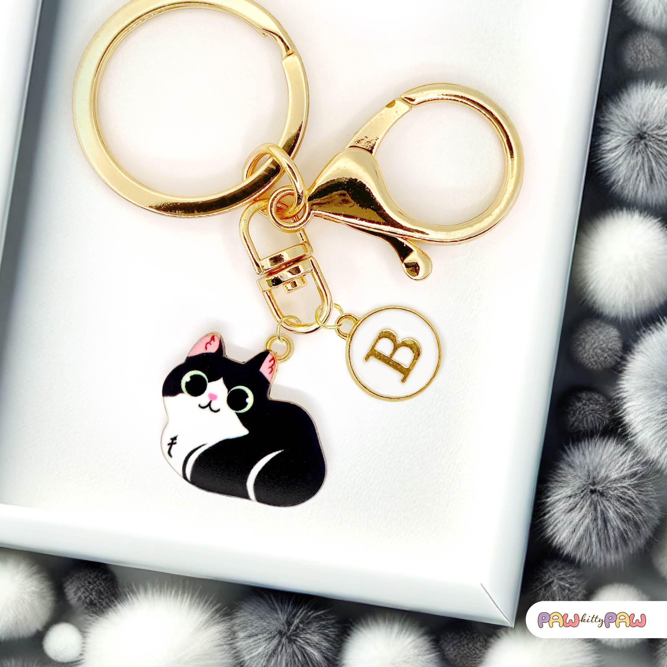 SATTCHI バッグチャーム・キーチェーン Yellow Cat Bag Charm Cat bag charm - Etsy 日本
