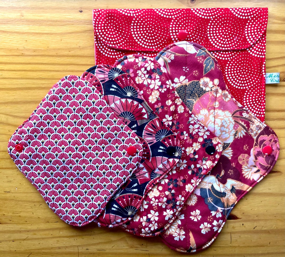 Discovery Pack of Washable Sanitary Napkins Etsy