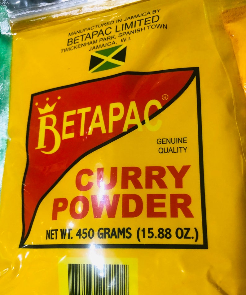 BETAPAC Jamaican Curry Powder 3.88 Oz OR 15.88 Oz Etsy