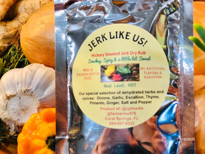 Hickory Smoked Jerk Dry Rub 1 Oz. Etsy