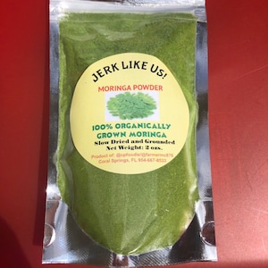 Organic Moringa Leaf Powder: Fresh Dried & Ground