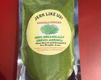 Organic Moringa Leaf Powder: Fresh Dried & Ground