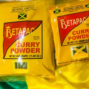 BETAPAC Jamaican Curry Powder 3.88 Oz OR 15.88 Oz 